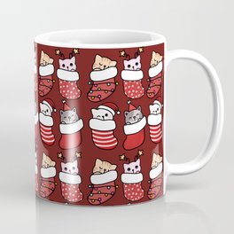 Christmas 2021 Santa Paws (Red) Coffee Mug