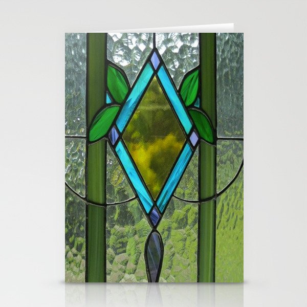 Stained Glass Stationery Cards