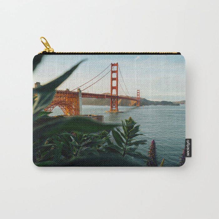 San Francisco Bridge Plant (Color) Carry-All Pouch