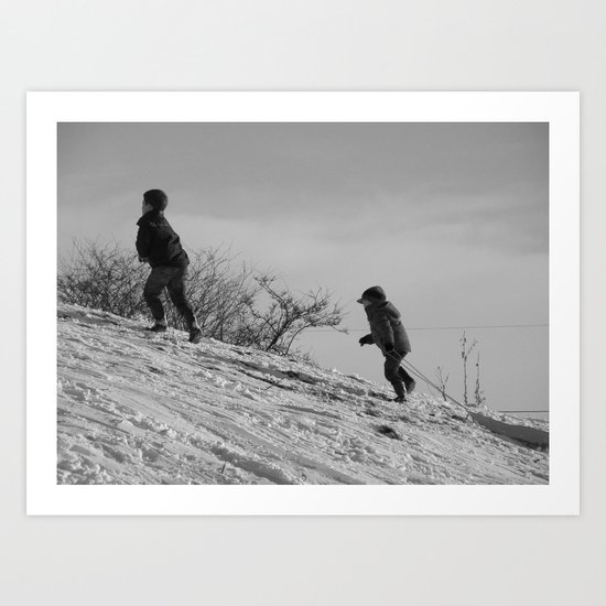 On the Hill II #8 Art Print