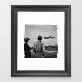 Casablanca Ending Framed Art Print