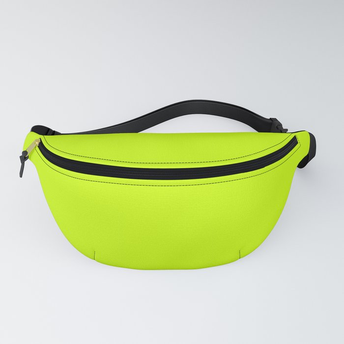 Bright green lime neon color Fanny Pack