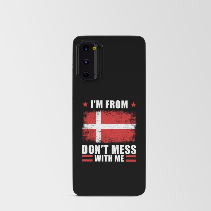 Denmark Dane Saying Funny Android Card Case
