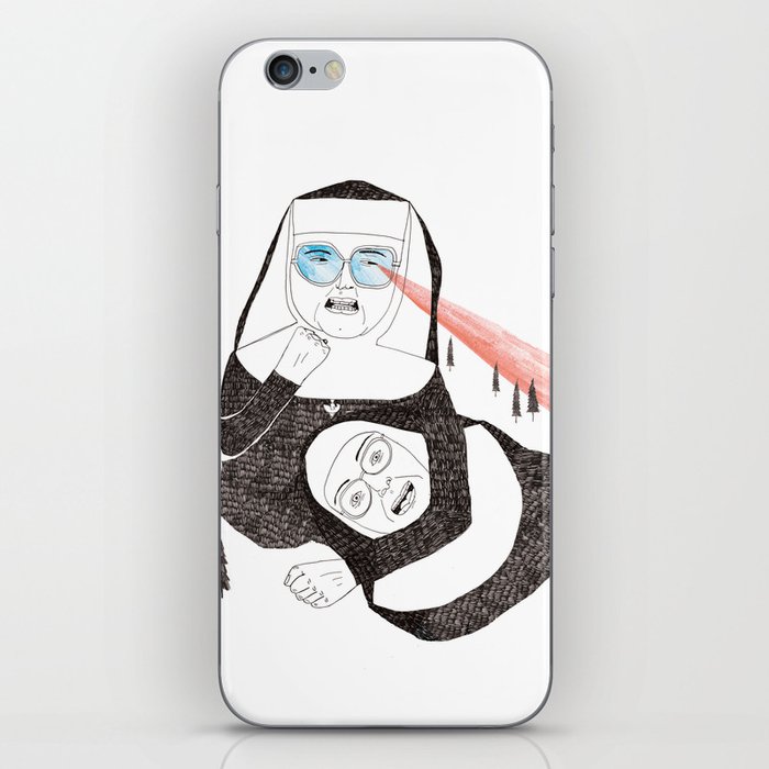 Fighting Nuns iPhone Skin