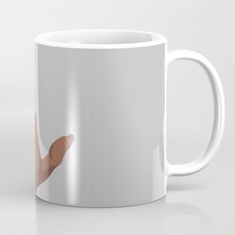 Middle finger modern Coffee Mug