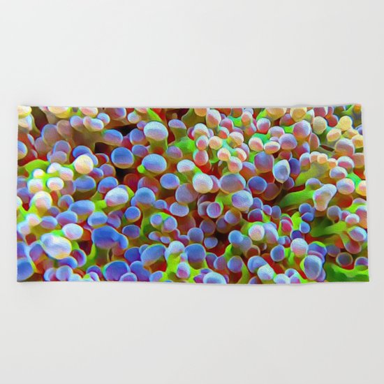 Coral Reef Beach Towel
