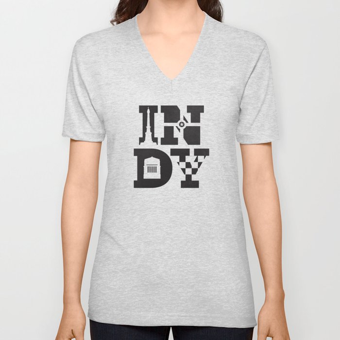 INDY V Neck T Shirt