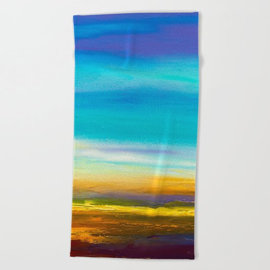 Sky III Beach Towel