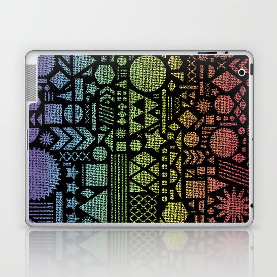 Modern Elements with Spectrum. Laptop & iPad Skin