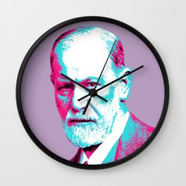 Sigmund Freud Wall Clock