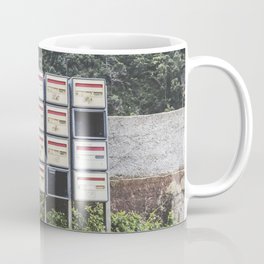 Street photography mailboxes / fine art print / Madeire wanderlust Coffee Mug