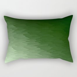 Green Ombre Texture Rectangular Pillow
