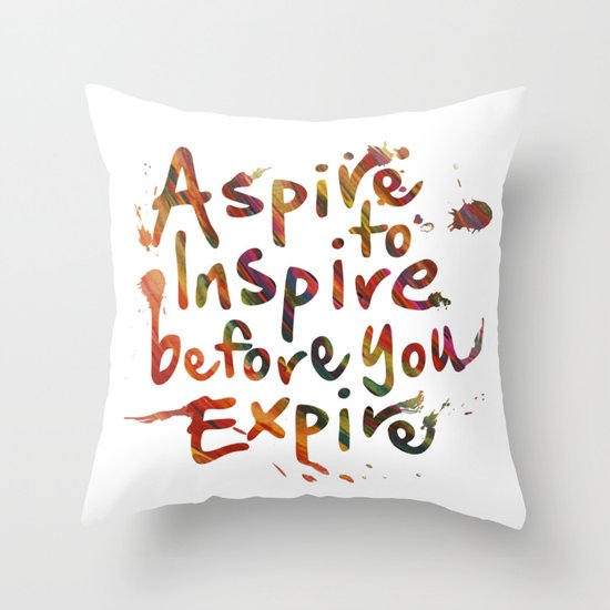 Morning Inspiration Throw Pillow