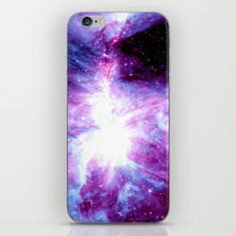 Orion Nebula Purple Periwinkle Blue Galaxy iPhone Skin