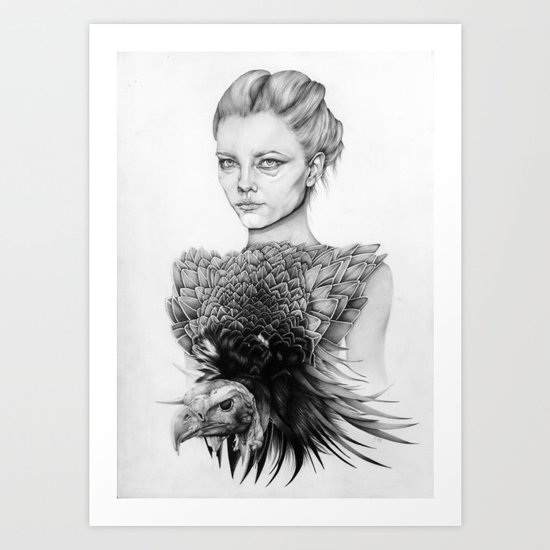 Vulture Art Print