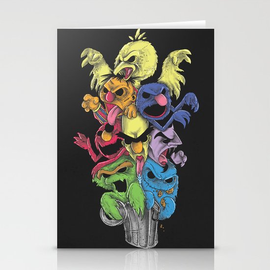 A Sesame Street Thriller Stationery Cards