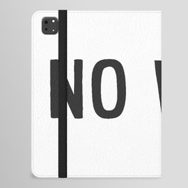 No War iPad Folio Case