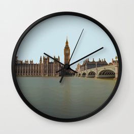 London, England Travel Artwork Wall Clock