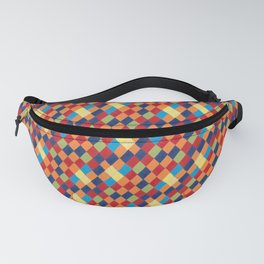 Magical Colourful Cube Texture Patttern Fanny Pack