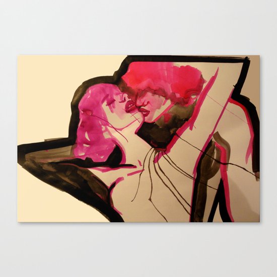 Encounter Canvas Print