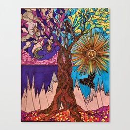 Wisdom Tree Canvas Print