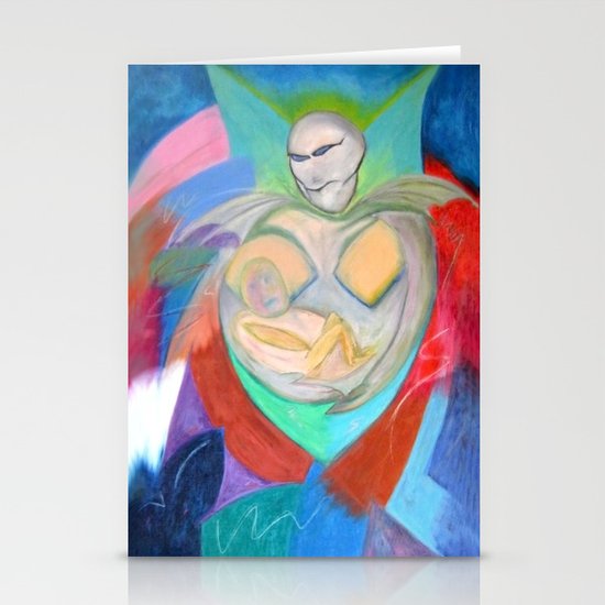Madonna and Child ~ Redux Stationery Cards