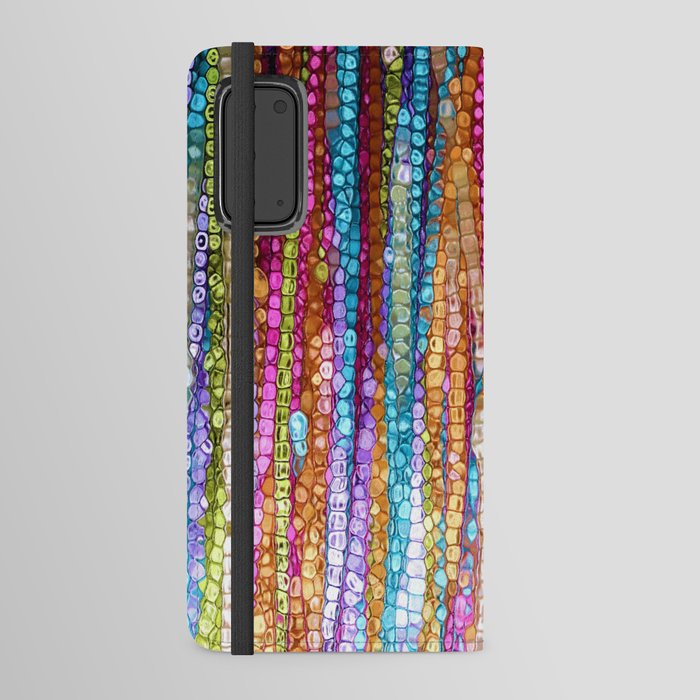 Rainbow Mosaic Android Wallet Case
