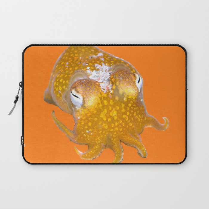 Silly Golden Bobtail squid Laptop Sleeve