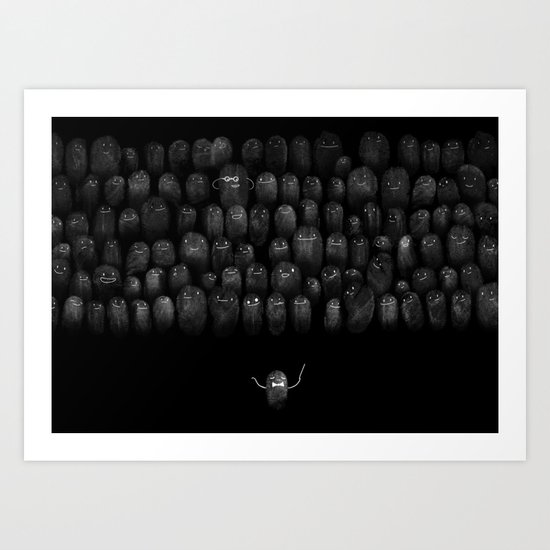 Fingerprint I Art Print