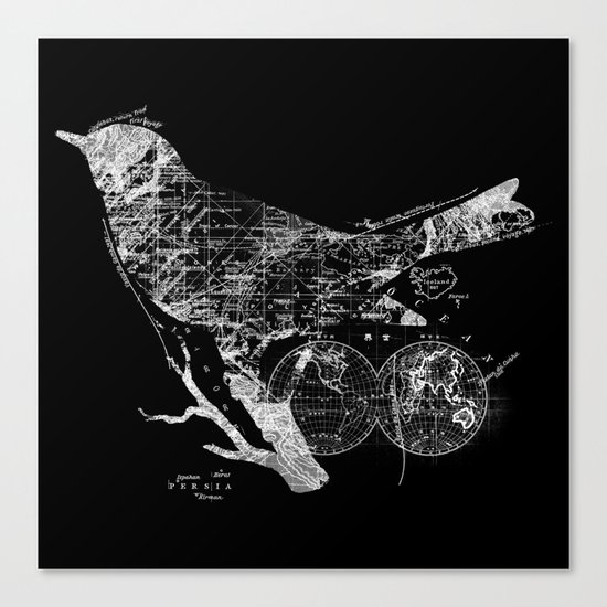 Bird Wanderlust Canvas Print
