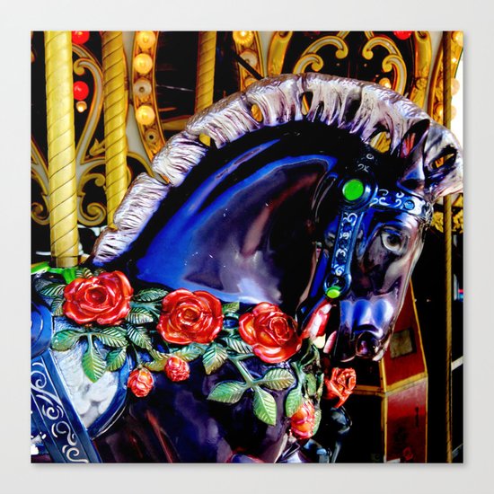 Carousel Canvas Print