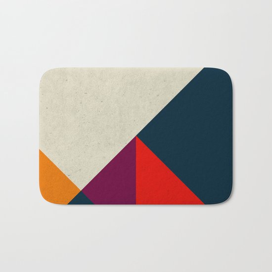 Geometric abstract Bath Mat