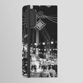 New York City | Black and White | Chinatown Android Wallet Case