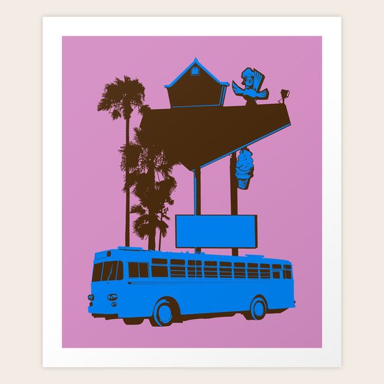 Retro Art Print