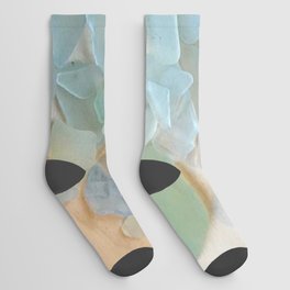 Ocean Hue Sea Glass Socks