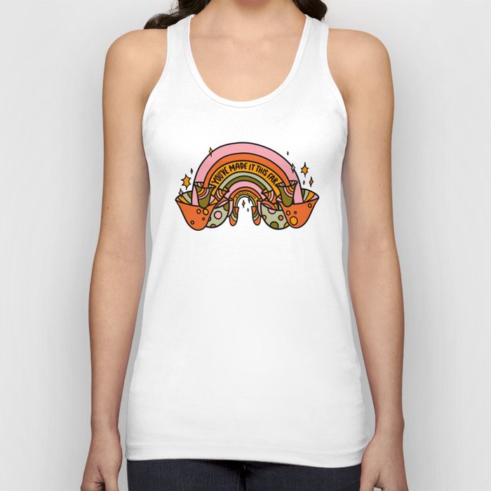 Mushroom Rainbow Tank Top