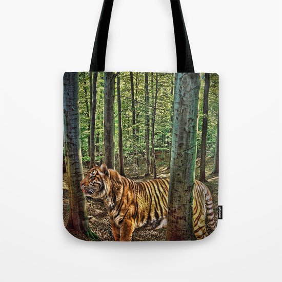 Tiger Woods Tote Bag