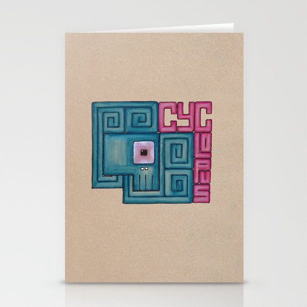 Cyclopus Stationery Cards