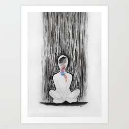 emotional storm Art Print