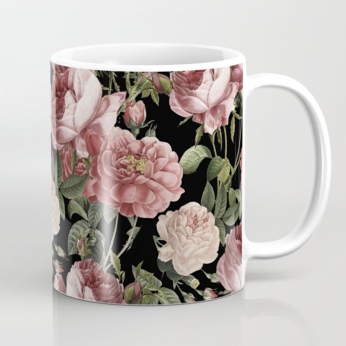 Vintage & Shabby Chic - Lush Victorian Roses Coffee Mug