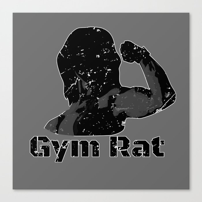 Gym Rat Canvas Print