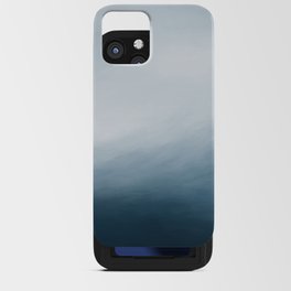 Stormy ocean iPhone Card Case