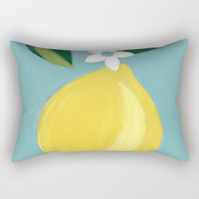 Meyer Lemon Rectangular Pillow