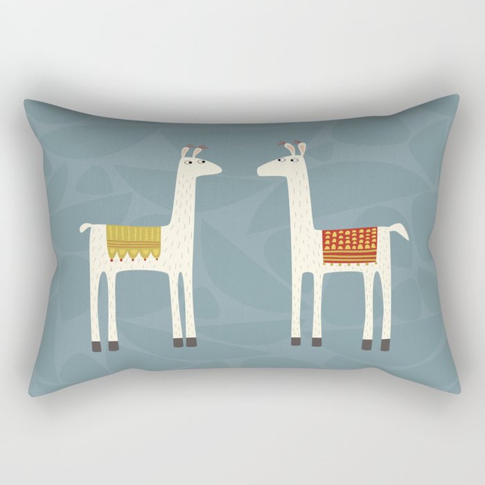 Everyone lloves a llama Rectangular Pillow