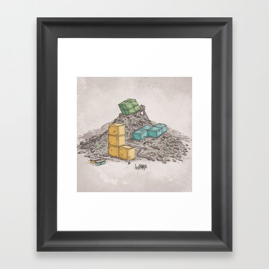 Game Legends Framed Art Print
