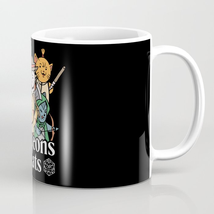 Dungeons and Cats Coffee Mug