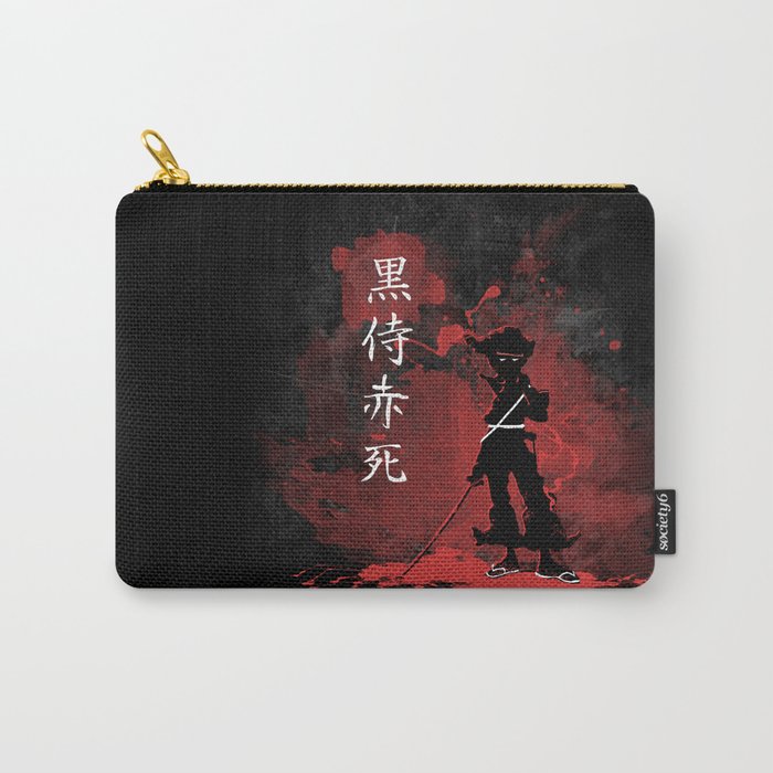 Black Samurai Red Death Carry-All Pouch