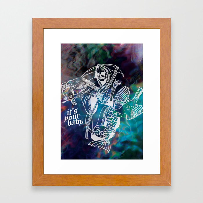 Bill It S Your Baby Framed Art Print By Annelyselowe Society6
