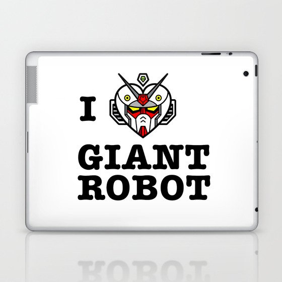 I Heart Giant Robot Laptop & iPad Skin