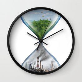 Climate Change Environmental Global Warming Wall Clock